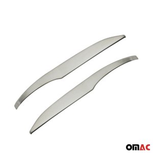 Toyota Highlander Mirror Cover - Omac - S.Steel - Gloss Silver - '14-'19